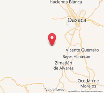 Map of La Lobera, Oaxaca