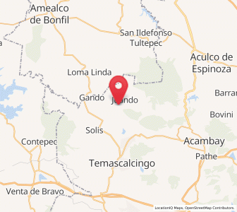 Map of La Loma, México