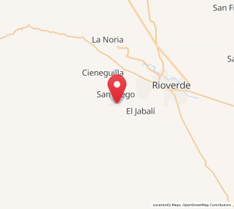 Map of La Loma, San Luis Potosí