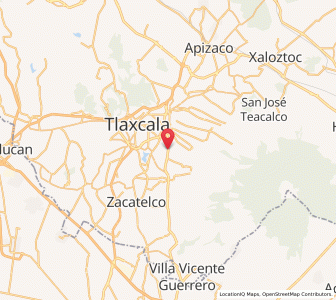 Map of La Magdalena Tlaltelulco, Tlaxcala