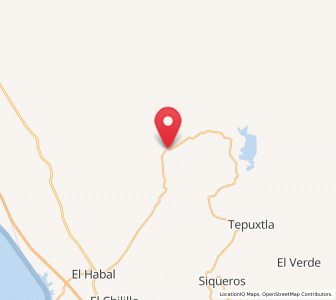 Map of La Noria de San Antonio, Sinaloa