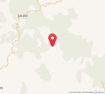 Map of La Palma, Hidalgo