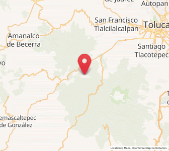 Map of La Peñuela, México