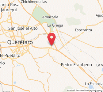 Map of La Piedad, Querétaro