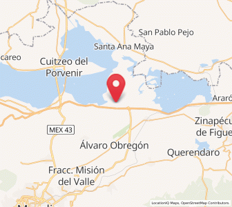 Map of La Presa, Michoacán