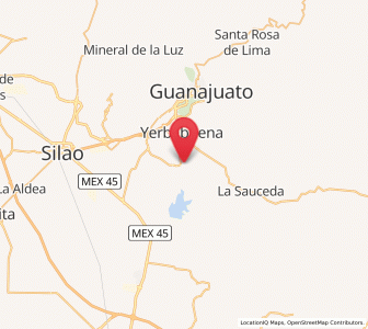 Map of La Presita, Guanajuato