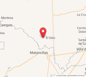 Map of La Presita, Zacatecas