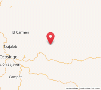 Map of La Reforma, Chiapas