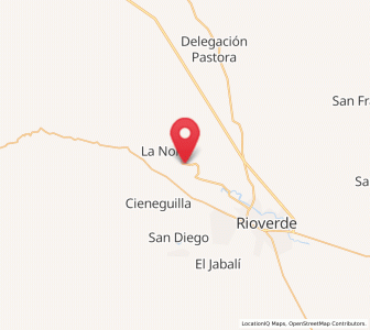 Map of La Reforma, San Luis Potosí