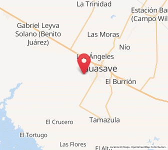 Map of La Sabanilla (Campo Preciado), Sinaloa