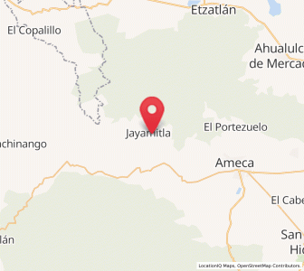 Map of La Villita, Jalisco