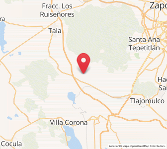 Map of La Villita, Jalisco
