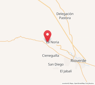 Map of Labor Vieja, San Luis Potosí