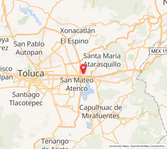 Map of Lerma de Villada, México