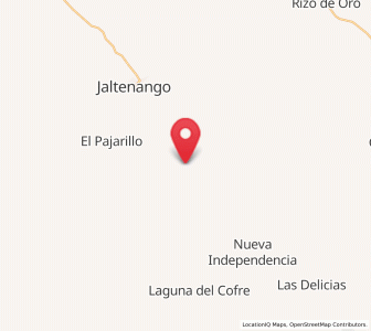 Map of Libertad del Pajal, Chiapas