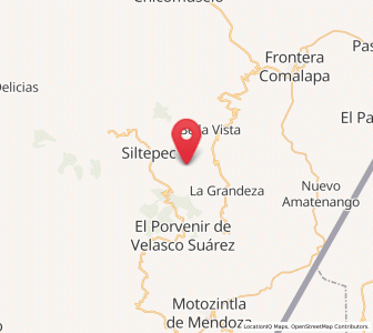 Map of Libertad Ventanas, Chiapas