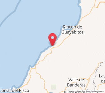 Map of Lo de Marcos, Nayarit