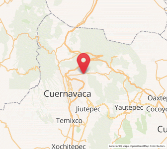 Map of Lomas de Ahuatepec, Morelos