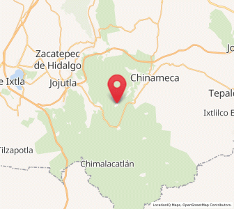 Map of Lorenzo Vázquez (Santa Cruz), Morelos