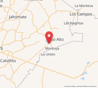 Map of Los Conos, Aguascalientes