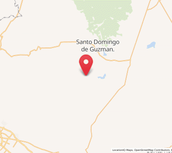 Map of Los Martínez, Guanajuato