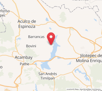 Map of Los Pilares, México