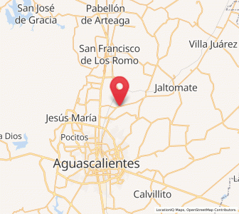 Map of Macario J. Gómez [Colonia], Aguascalientes