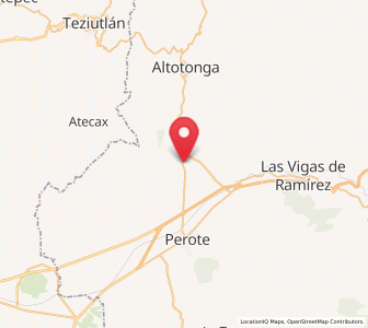 Map of Magueyitos, Veracruz