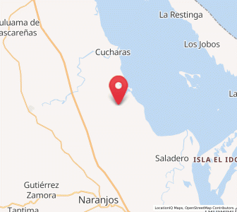 Map of Mamey la Mar, Veracruz