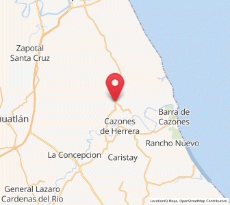 Map of Manlio Fabio Altamirano, Veracruz
