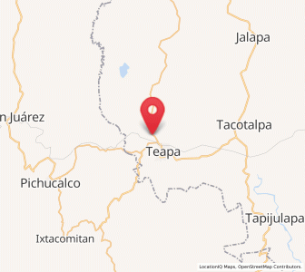 Map of Manuel Buelta 2da. Sección, Tabasco