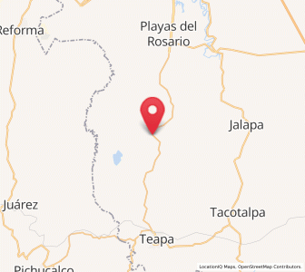 Map of Manuel Buelta y Rayón, Tabasco
