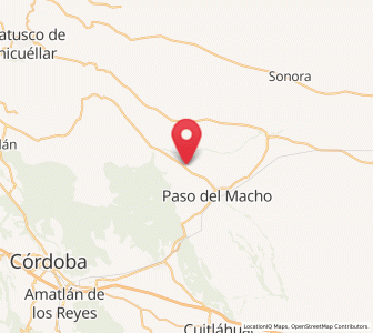 Map of Mata Naranjo, Veracruz