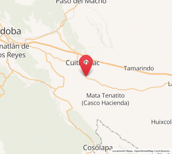 Map of Mata Naranjo, Veracruz