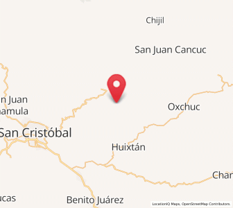 Map of Matzam, Chiapas