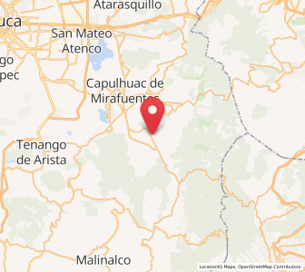 Map of Metztitla, México