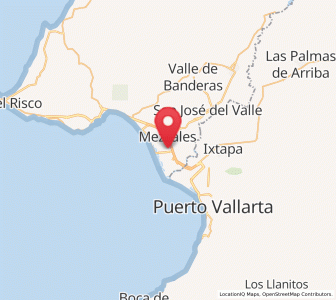 Map of Mezcalitos, Nayarit