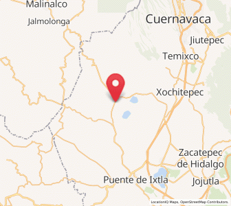 Map of Miacatlán, Morelos