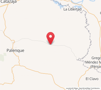 Map of Miguel Hidalgo, Chiapas