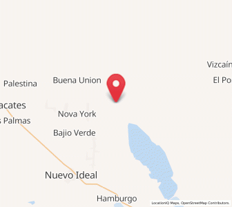 Map of Miguel Negrete, Durango