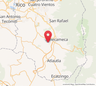 Map of Mihuacan, México