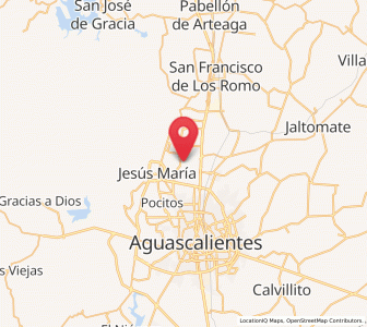 Map of Miravalle, Aguascalientes