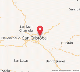 Map of Molino los Arcos, Chiapas