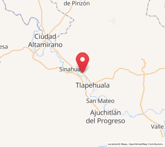 Map of Morelita, Guerrero