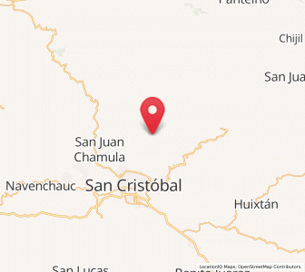 Map of Muquén, Chiapas