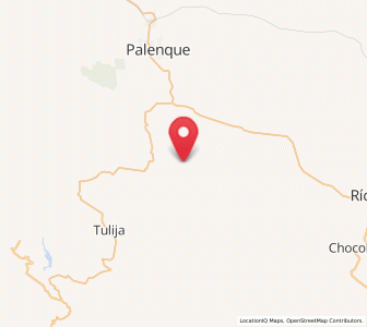 Map of Nazareth, Chiapas