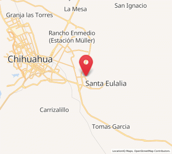 Map of Ninguno [CERESO], Chihuahua
