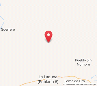 Map of Niños Héroes, Veracruz