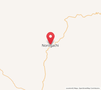 Map of Norogachi, Chihuahua