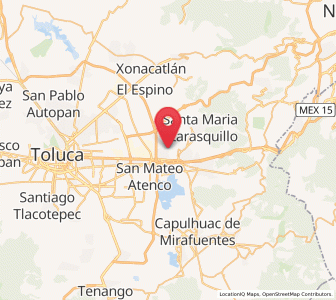 Map of Nueva Ameyalco, México